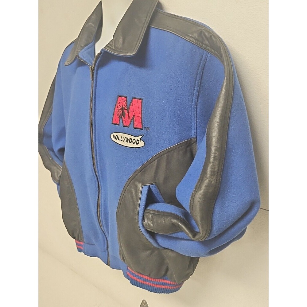 Vintage 1990s Spider-Man Embroidered Marvel Comics Jacket Mens Small Rare - Picture 5 of 9
